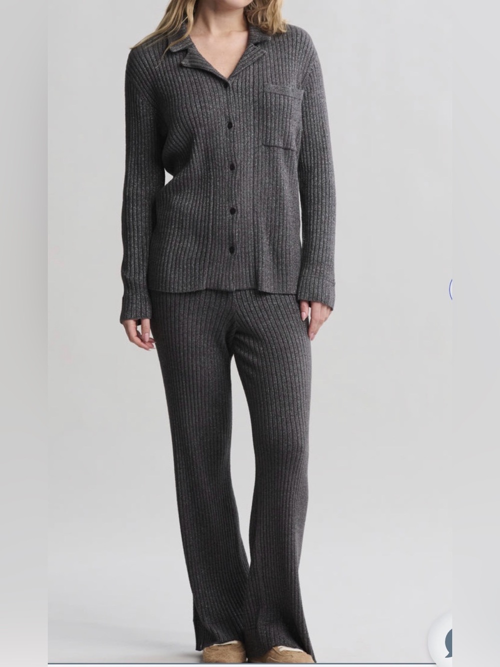 Barefoot Dreams CozyChic Ultra Lite® Lurex Set NWT